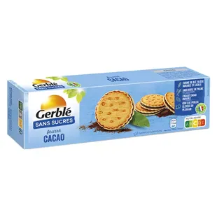 Gerblé Senza Zuccheri Ripieni Cacao 185g