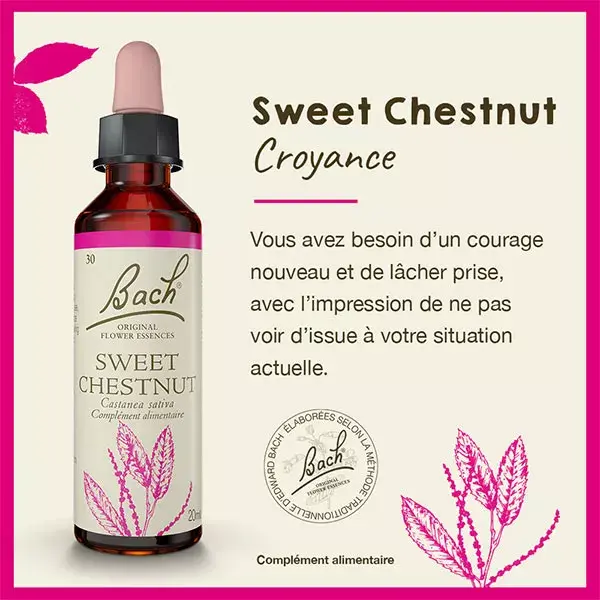 Fleurs de Bach® Original - Sweet Chestnut 20ml