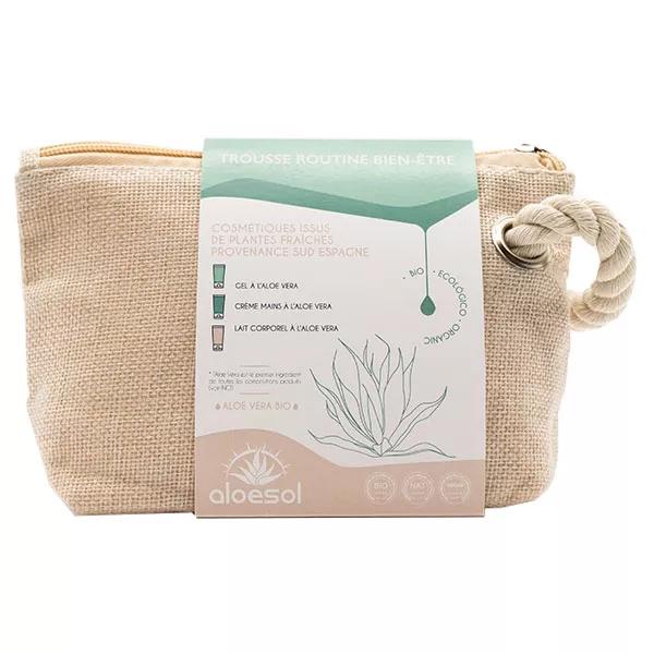 Kit de rutina de bienestar orgánico Aloesol