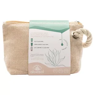 Kit di routine per il benessere biologico Aloesol