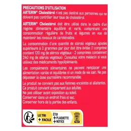 Arterin Cholestérol Avec Actifs d'Origine Naturelle 30 Comprimés