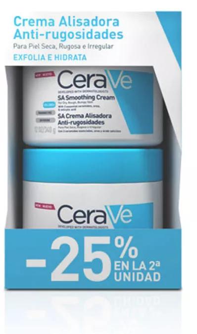 Cerave Anti-Ruwheid Gladmakende Crème 2 eenheden x 340 ml