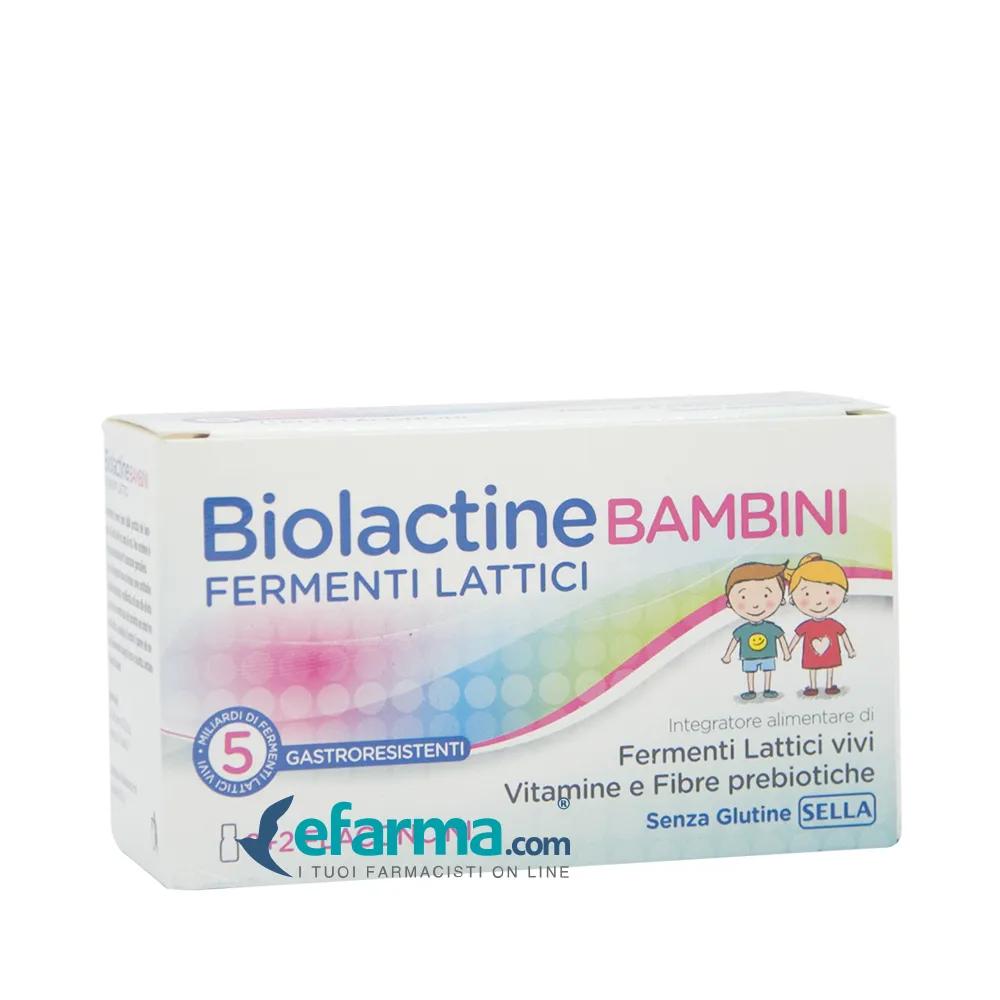 Biolactine Bambini Integratore Di Fermenti Lattici 8 Flaconcini