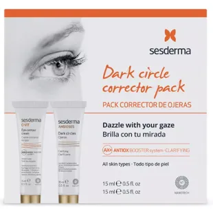 Sesderma Kit Anti-bolsas (Angioses + C Vit Contorno) 2 x 15ml