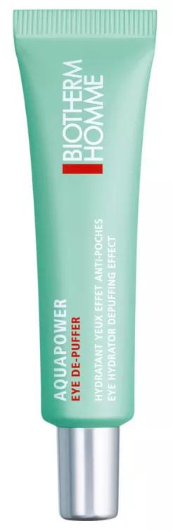 Biotherm Homme Aquapower Eye De-Puffer 15 ml