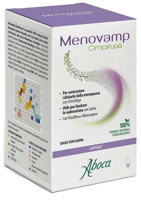 Aboca Menovamp Cimicifuga Integratore Per la Menopausa 60 Capsule