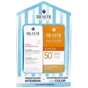Rilastil Aqua Intense 72H 40 ml + Sun System Color Emulsion SPF50+ 40 ml