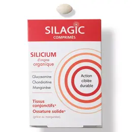 Silagic Complémént Alimentaire Silicium 30 comprimés