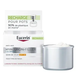 Eucerin Hyaluron Filler + 3x Effect Refill Crema Giorno SPF 30 50ml