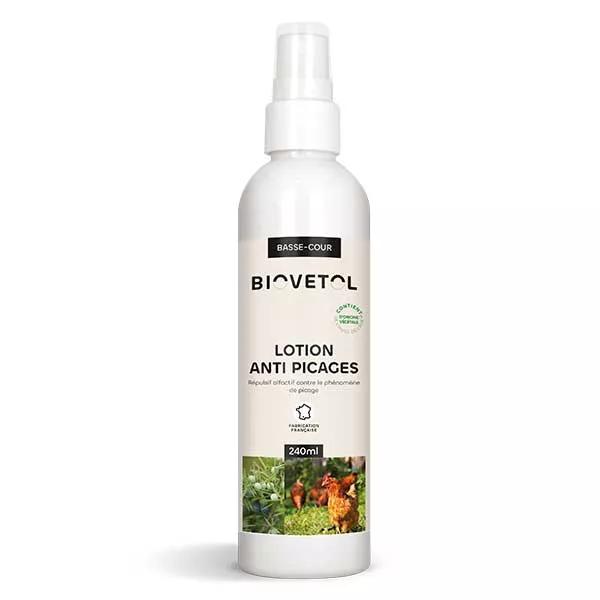 Biovetol - Lotion Anti picages pour l'animal basse-cour - 240 ml