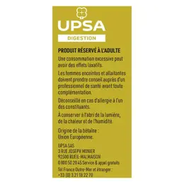 UPSA Citrate de Bétaïne & Citrate de Calcium sans Sucres Bien-Être Digestif 10 sachets