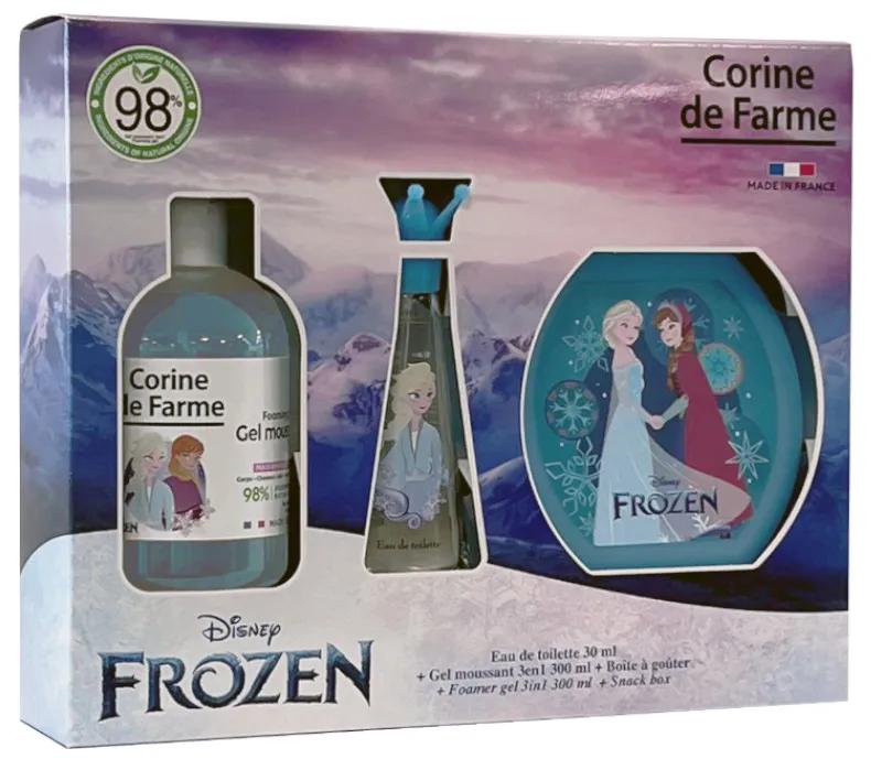 Corine de Farme Cologne Glacée Coffret 30 ml + Gel Pétillant 300 ml + Coffret Snack