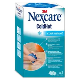 3M Nexcare Cold Instant Pack de Froid Instantané 2 unités