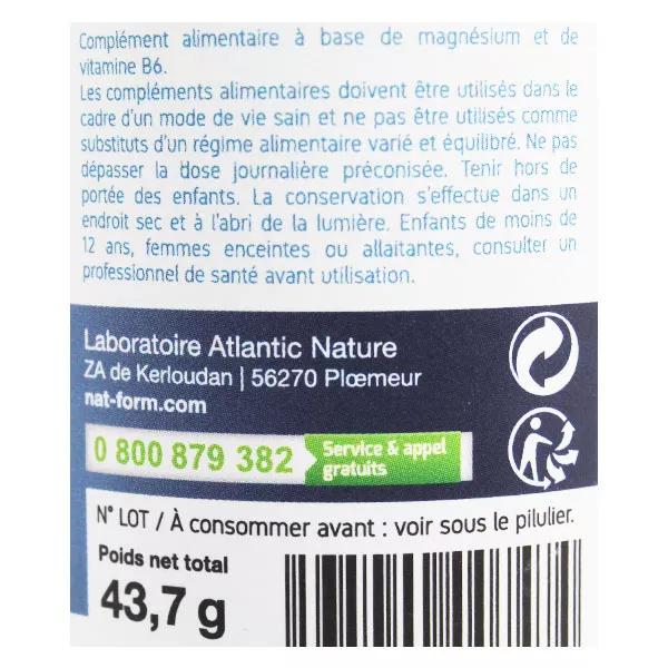 Complément Alimentaire Nat&Form Magnésium Marin + Vitamine B6 - Boîte De 6x40 Gélules - Neuf - Date 09/2027