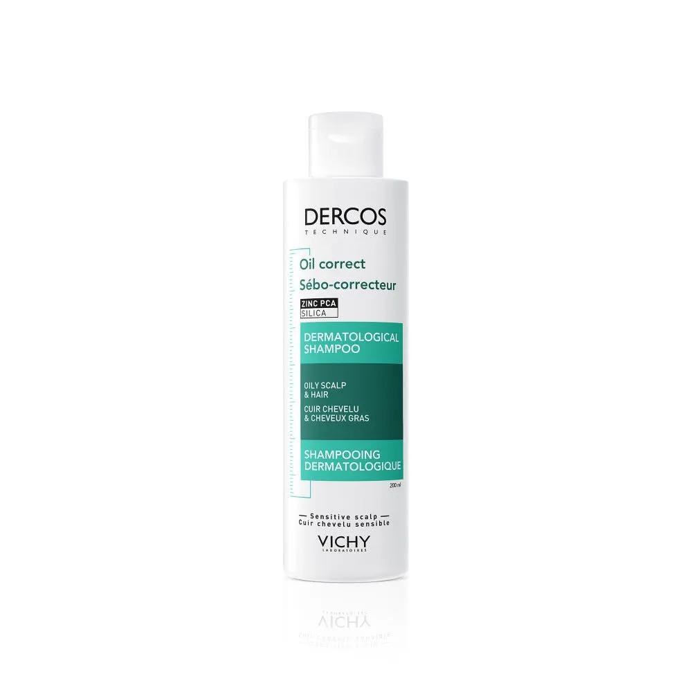 Vichy Dercos Shampoo Dermatologico Oil Control Per Capelli Grassi 200 ml