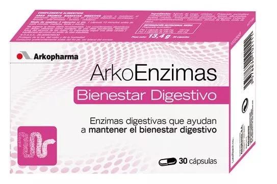 Arkopharma Arkoenzimas Bem-estar Digestivo 30 Cápsulas