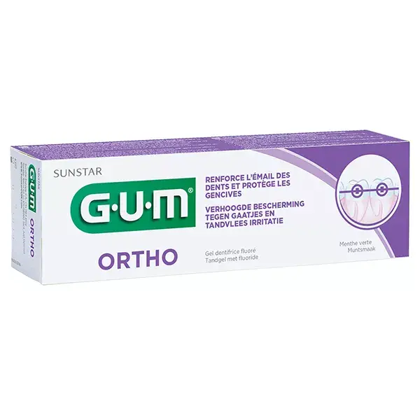 Gum Ortho Gel Dentifricio 75 ml