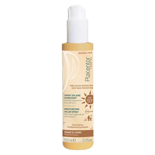 Placentor végétal  Spray Solaire Hydratant SPF 50+ 150 ML