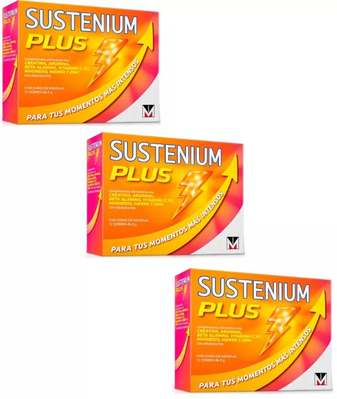 Sustenium Multivitamínico Plus Sobres 8 gr 3x12