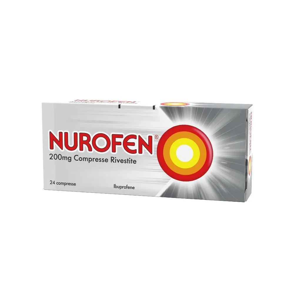 Nurofen 200 mg Ibuprofene Antidolorifico 24 Compresse Rivestite