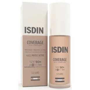 Isdin Coverage Makeup Base SPF50+ Shade 3 Sand 30 ml