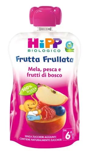 Hipp Bio Frutta Mela Pesca E Frutti Di Bosco 90 G