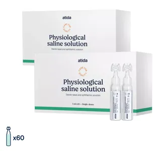 Atida Suero Fisiológico 60x5 ml