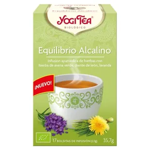 Yogi Tea Equilibrio Alcalino 17 Bolsitas