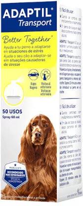 Adaptil Transport Spray Reduz o Stress Durante Viagens 20 ml