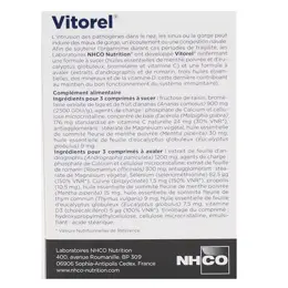 NHCO Vitorel Nez Sinus Gorge 15 comprimés à sucer + 15 comprimés à avaler