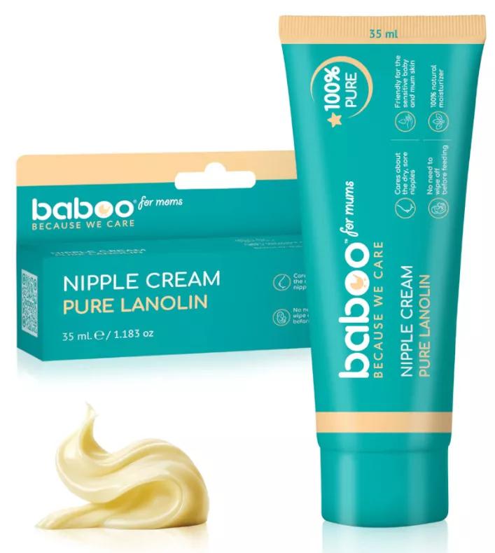 Baboo Crème Pour Mamelons Pure Lanoline 35 ml