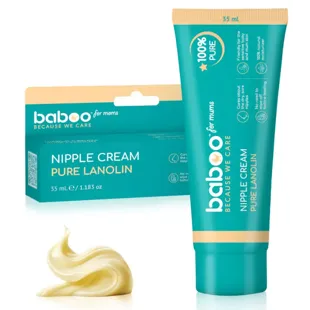 Baboo Crema para Pezones de Lanolina Pura 35 ml
