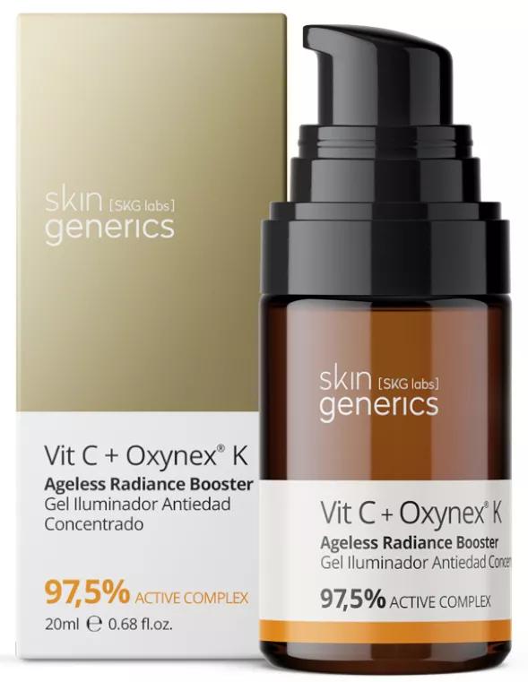 Skin Generics Vit C + Oxynex K Konzentriertes Anti-Aging-Aufhellungsgel SKG 20 ml