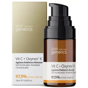 Skin Generics Vit C + Oxynex K Konzentriertes Anti-Aging-Aufhellungsgel SKG 20 ml