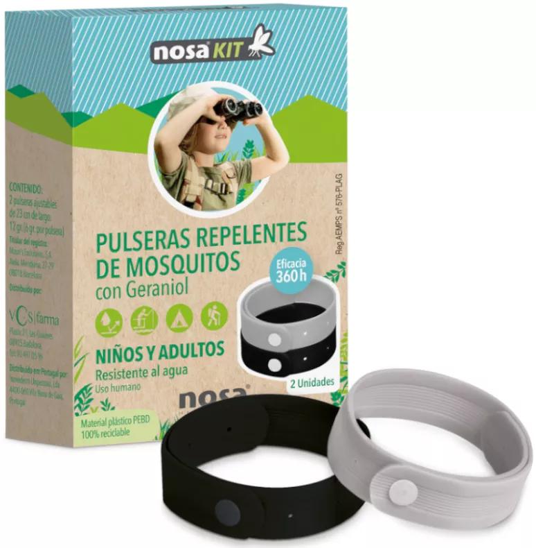 Nosa Nosakit Bracelets anti-moustiques 2 unités