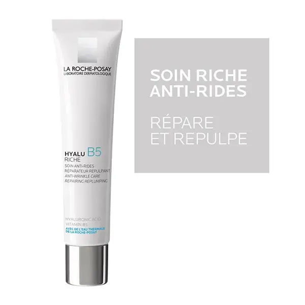 La Roche Posay Hyalu B5 Soin Riche Anti-Rides Acide Hyaluronique 40ml