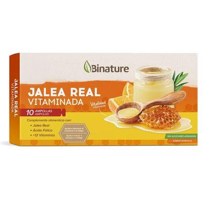 Binature Jalea Real Vitaminada 10 Ampollas