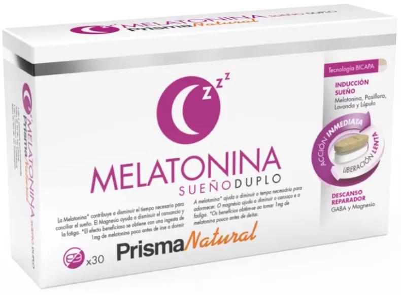 Prisma Natuurlijke Melatonine Slaap Dubbellaags 30 Tabletten