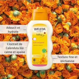 Weleda Bébé Calendula Lait Corporel Bio 200ml