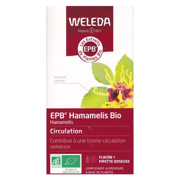 Weleda Extraits de Plantes Hamamélis Bio 60ml