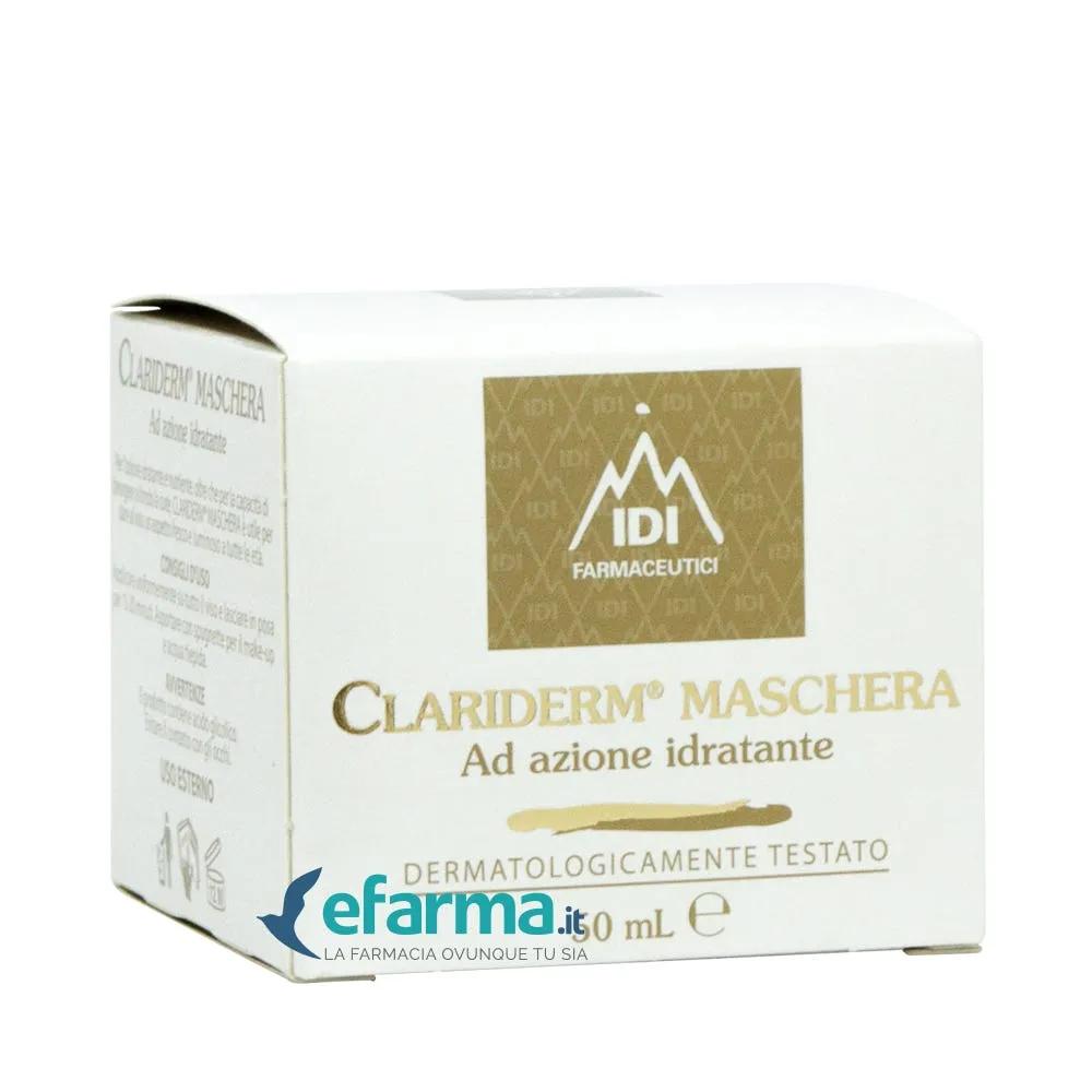 Clariderm Maschera Idratante Viso 50 Ml