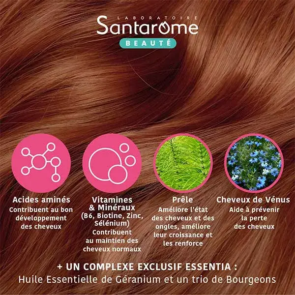 Santarome Phyto Sublimes Cheveux Anti-Chute 30 comprimés