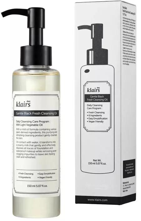 Klairs Gem tle Black Fresh Óleo Limpeza150 ml