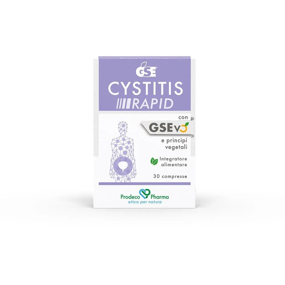 Gse Cystitis Rapid Integratore Benessere Vie Urinarie 30 Compresse