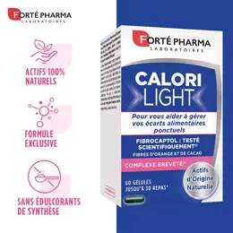 Forté Pharma Calorilight - Capteur de Graisses Minceur Perte de Poids 60 Gélules