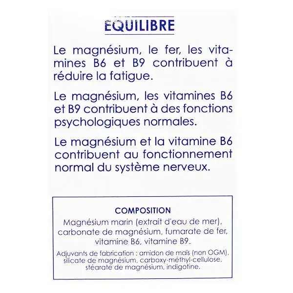 Nutrigée Marine Magnesium Strong 60 double-layer tablets