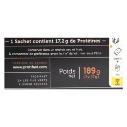 Protifast Entremet Hyperprotéiné Chocolat Noisette 7 sachets