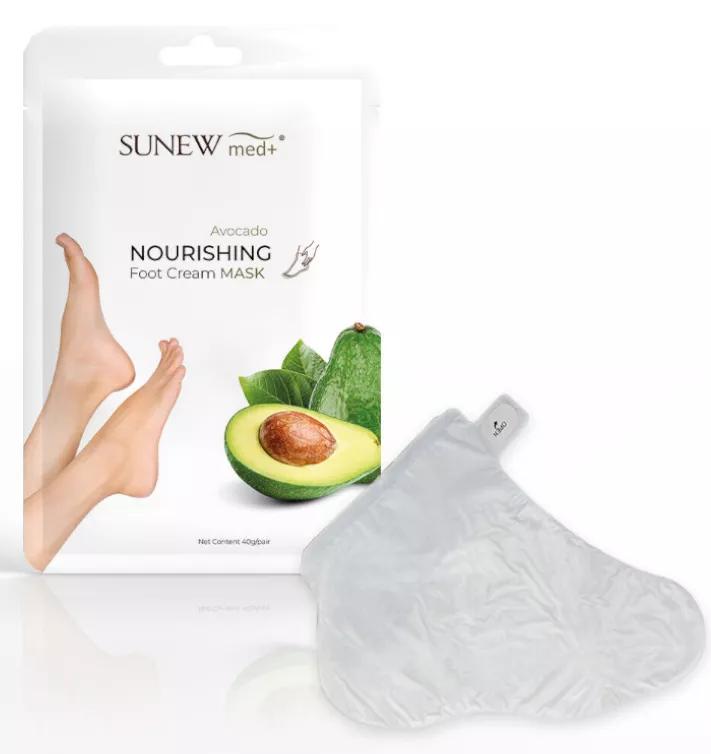 Sunewmed+ Fußmaske mit Avocadoöl 60 gr