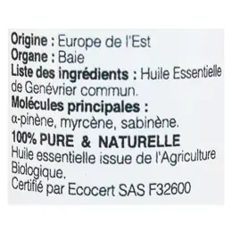 Florame Revelessence Huile Essentielle de Genévrier Commun Bio 10ml