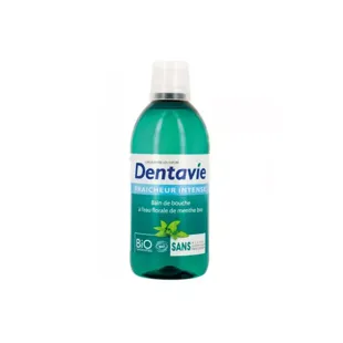 Dentavie Collutorio Freschezza Intensa con Acqua Floreale alla Menta Biologica 500ml